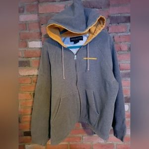 Mens large full zip hood Abercrombie